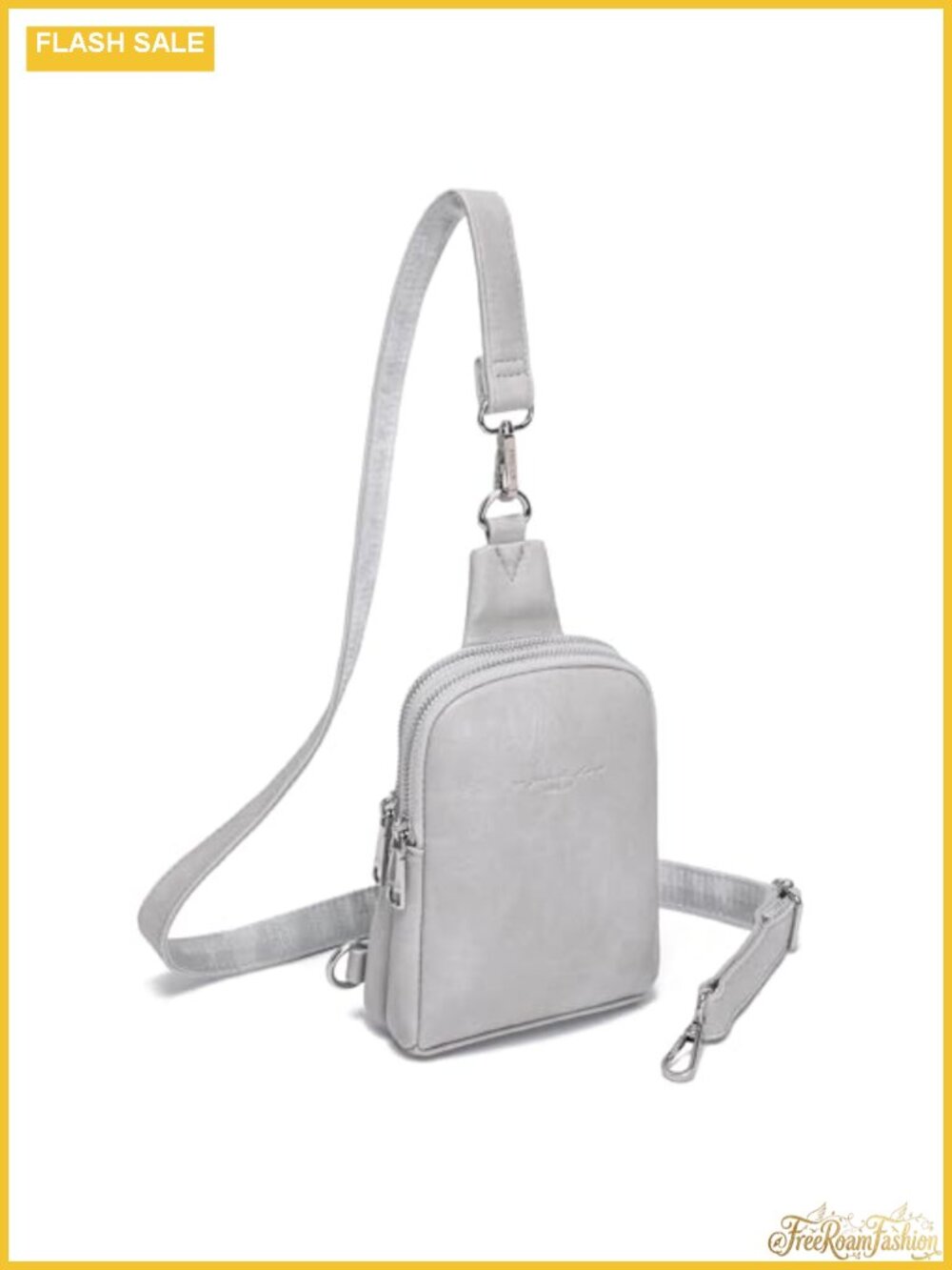 Faux Leather Anti Theft Crossbody Sling Bag RFID Blocking